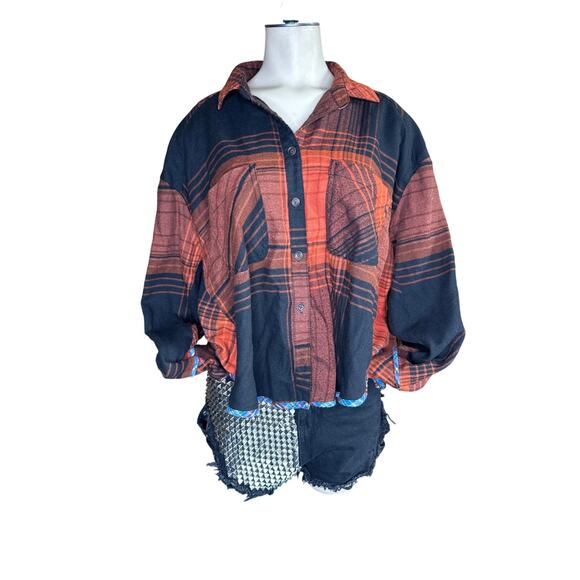 BDG Tops - Urban Outfitters BDG Plaid Button-Down Shirt – Women’s Size Small